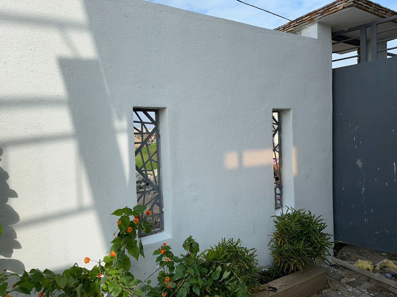 Vue détail architecture moderne